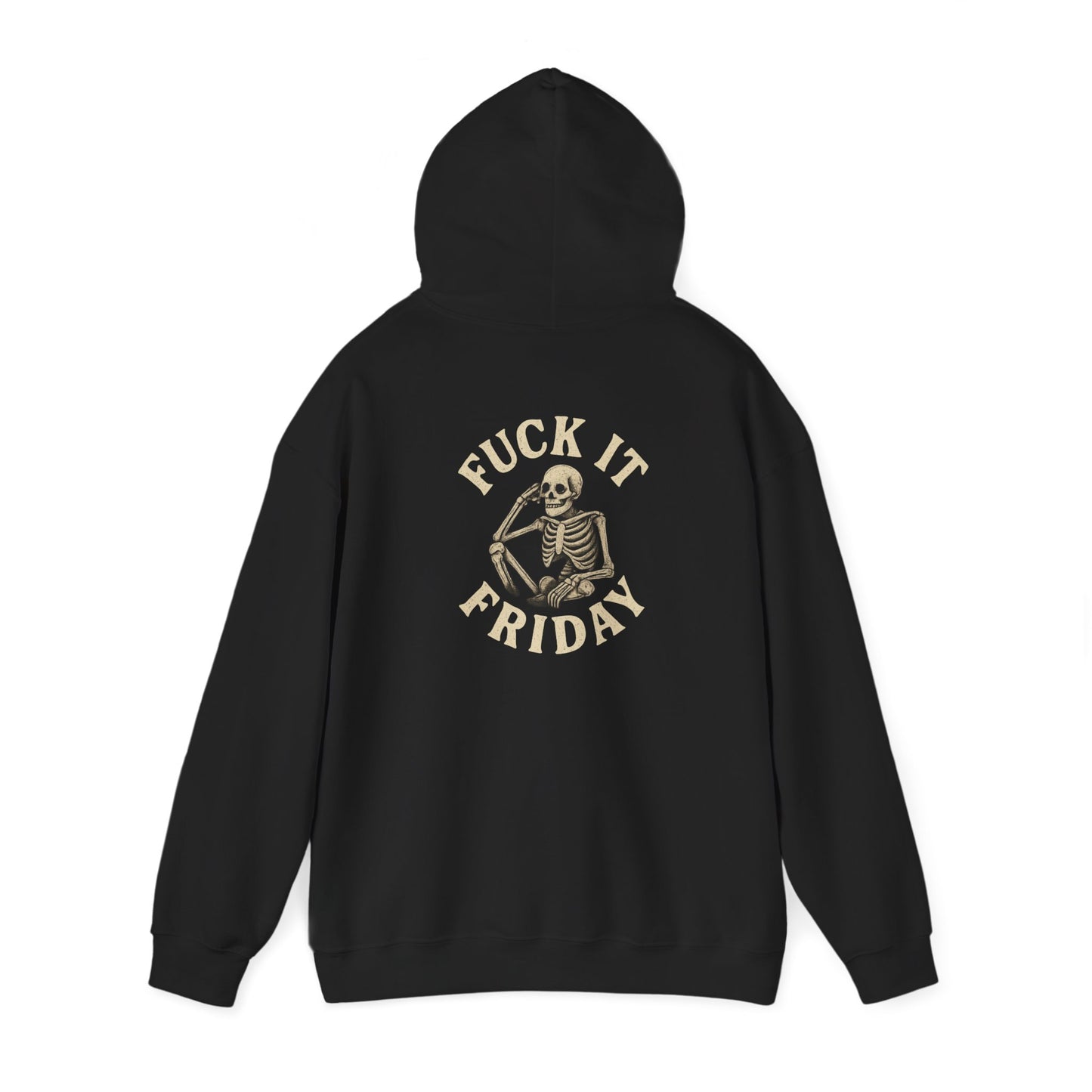 Casual Fun Hoodie with Skeleton Design, Perfect for Weekends, Gift for Friends, Unisex Sweatshirt for Relaxation, Humor Apparel